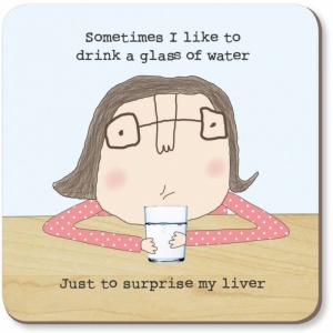 Coaster - Surprise my liver